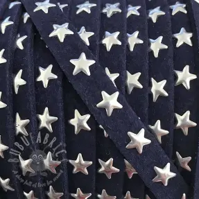 Mockasnöre Stjärnor dark blue