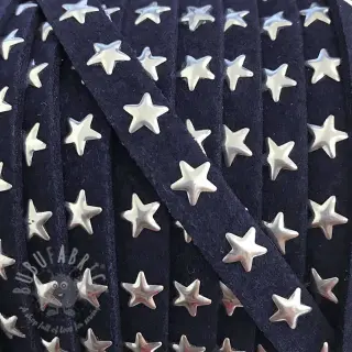 Mockasnöre Stjärnor dark blue
