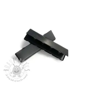 Metalländbeslag 40 mm black