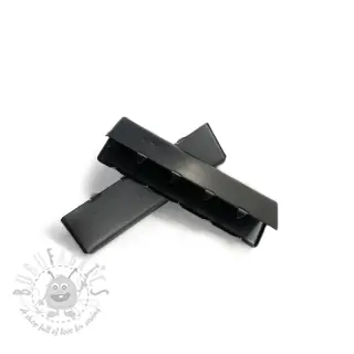 Metalländbeslag 40 mm black