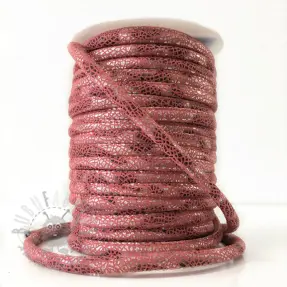 Mockasnöre Glitter old pink