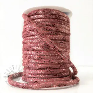 Mockasnöre Glitter old pink