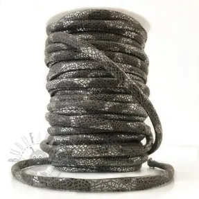 Mockasnöre Glitter grey