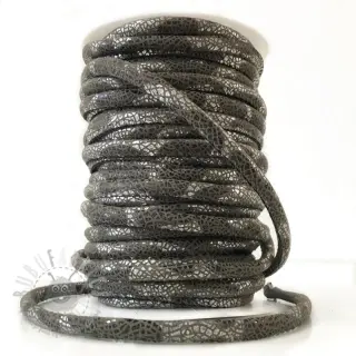Mockasnöre Glitter grey