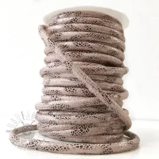 Mockasnöre Glitter beige