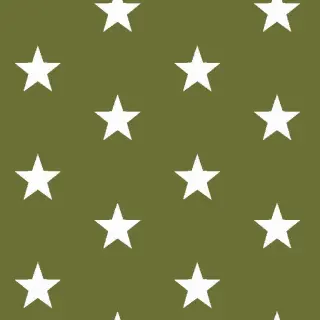 Bavlnená látka Stars green