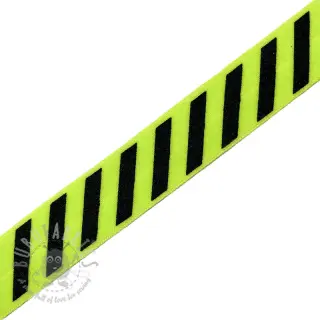 Kantelastik STRIPE 20 mm lime