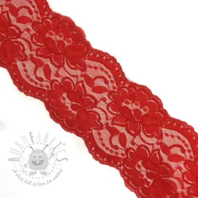 Spets Blossom red