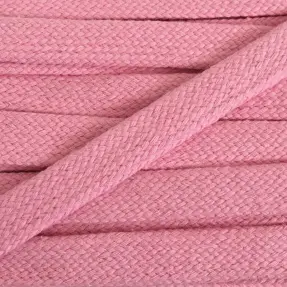 Bavlnená šnúra plochá 15 mm pink