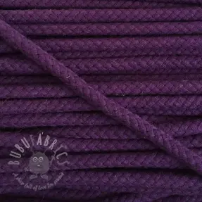Bomullssnöre 8 mm purple