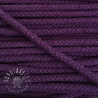 Bomullssnöre 8 mm purple