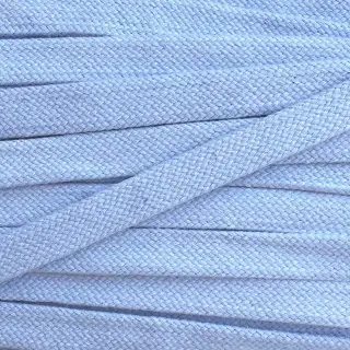 Bavlnená šnúra plochá 15 mm light blue