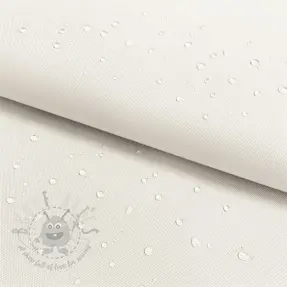 Vindtyg med vattenavvisande behandling off white