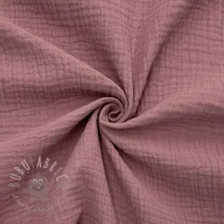 Dubbelgasväv/muslin light lilac
