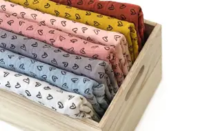 Design dubbelgasväv – muslin