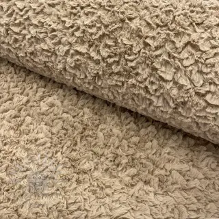 Konstpäls Curly beige