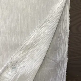 Bomullstyg EMBROIDERY DOBBY Square white