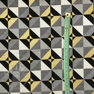 Dekorationstyg jacquard Diamond cube luxury