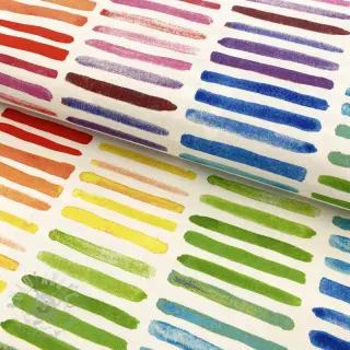 Dekorationstyg premium Colorful rainbow stripe