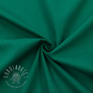 Bomullspoplin dark emerald