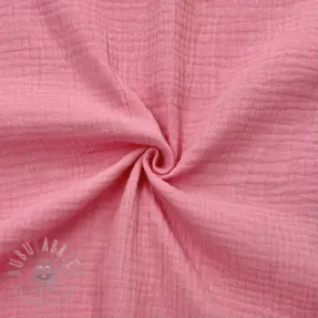 Dubbelgasväv/muslin pink