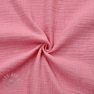 Dubbelgasväv/muslin pink