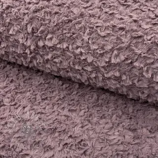 Konstpäls Curly mauve