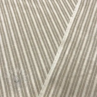 Lin med bomull Lira big stripe beige
