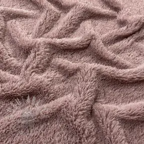 Konstpäls LUREX SILVER old blush