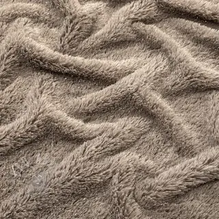 Konstpäls LUREX SILVER taupe