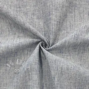 Lin med bomull Lira mini stripe jeans