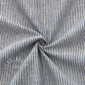 Lin med bomull Lira medium stripe jeans