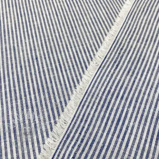 Lin med bomull Lira medium stripe jeans