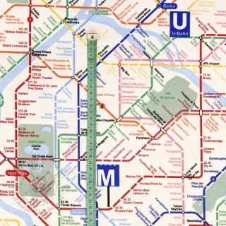 Dekorationstyg premium Subway underground