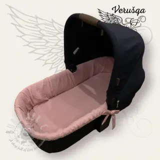 Dubbelgasväv/muslin soft rose
