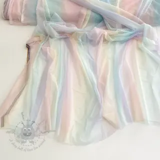 Tyll till TUTU-kjol ROYAL Rainbow soft multicolor