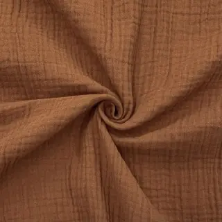 Dvojitá gázovina/mušelín cognac ORGANIC