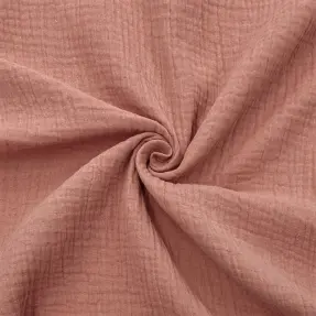 Dvojitá gázovina/mušelín blush