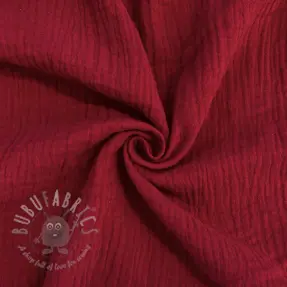 Dubbelgasväv/muslin red