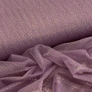 Tyl na TUTU ROYAL SPARKLE dark lilac gold