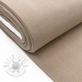Ribbstickat RIB sand ORGANIC
