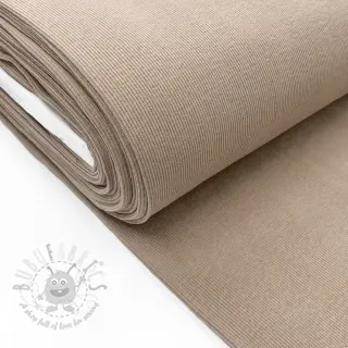 Ribbstickat RIB sand ORGANIC