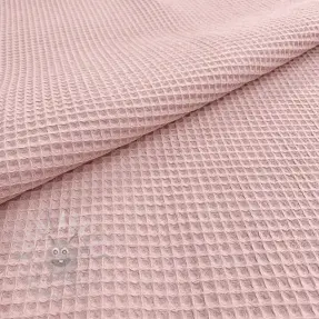 Bomull med vaffelbindning bleached rose