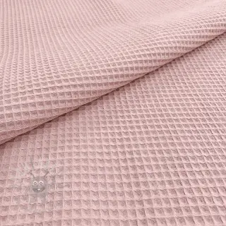 Bomull med vaffelbindning bleached rose