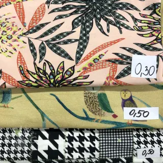 Tygpaket trikå digitaltryck 851