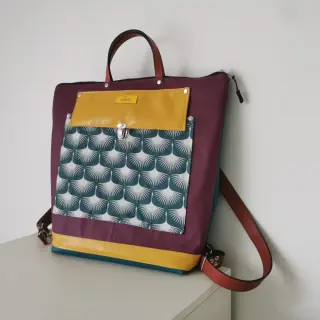 Umelá koža KARIA amethyste