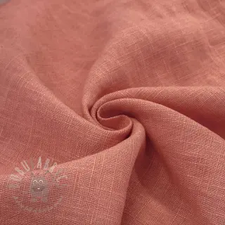 Förtvättat lin old rose