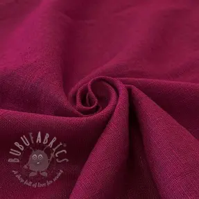 Förtvättat lin cerise