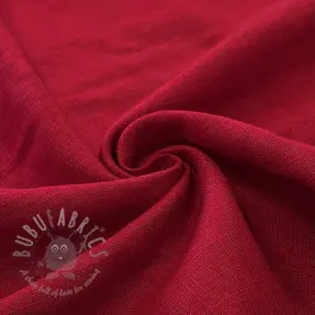Förtvättat lin dark red