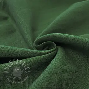 Förtvättat lin dark green